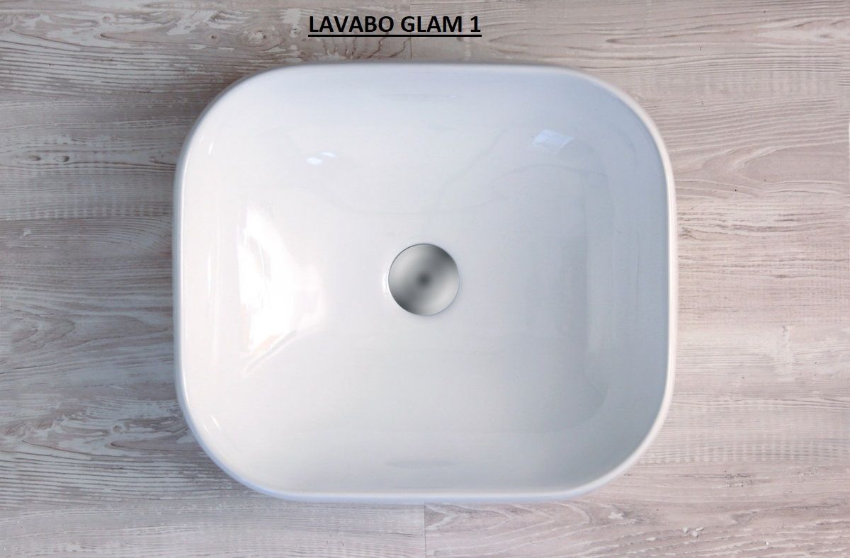 Lavello Cucina Ceramica Da Appoggio Prezzi.Lavabo Da Appoggio Ovale Arrotondato Triangolare In Ceramica Bianco Lucidato In 4 Modelli Md