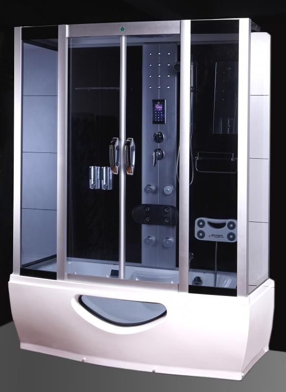 Cabina Doccia Idromassaggio 80x80.Cabina E Vasca Idromassaggio In Piu Misure Con Sauna E Cromoterapia Pred