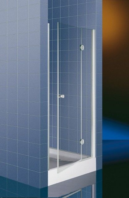 Porta Doccia Per Nicchia A Battente Vetro 6mm Trasparente H185