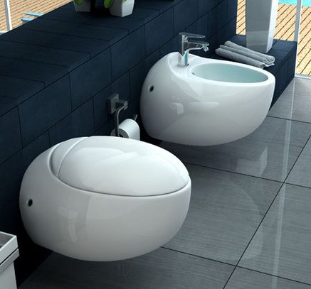 Sanitari Bagno Sospesi Prezzi.Sanitari Bagno Moderni In Ceramica Bianchi Sospesi Go