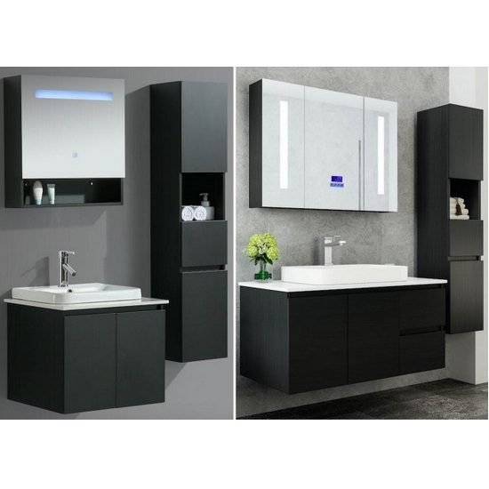 Mobile Bagno Sospeso Curvo 80 Cm.Mobili Bagno Da 40 A 70 Cm Sconti