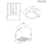 cabina-idromassaggio-120x120-semicircolare-quick-line-scheda-tecnica