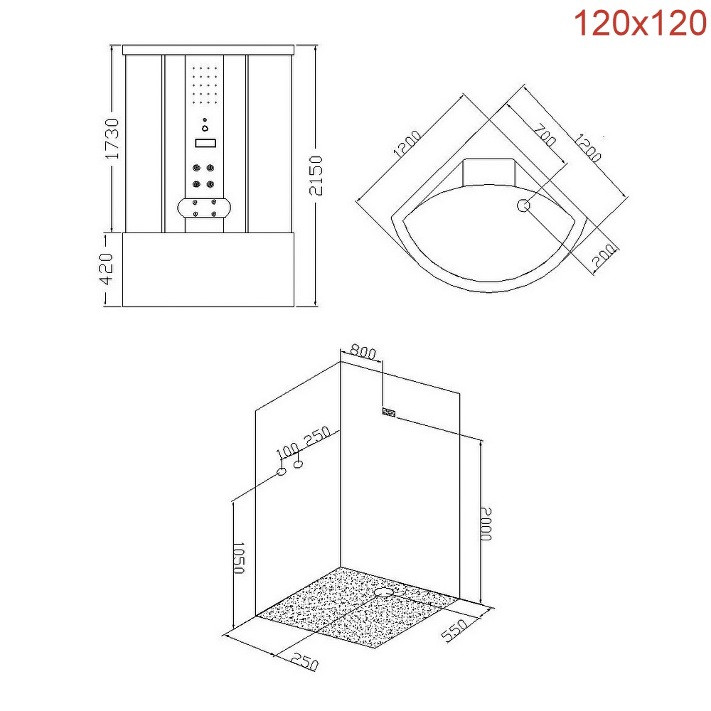 cabina-idromassaggio-120x120-semicircolare-quick-line-scheda-tecnica