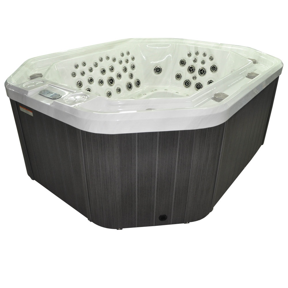 Minipiscina idromassaggio 8-12 posti 300×240 cm con 98 getti e riscaldatore MP74