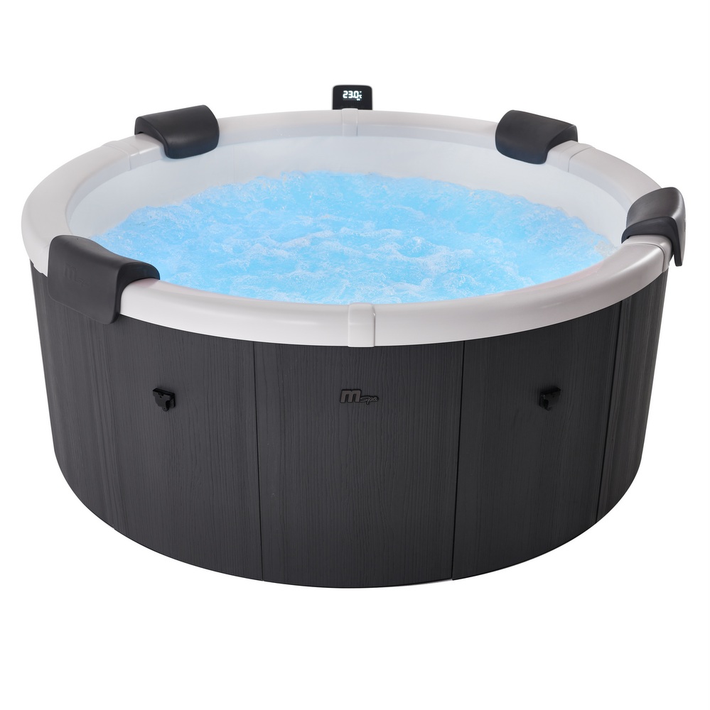 minipiscina-idromassaggio-rotonda-grigio-182-cm-dettagli