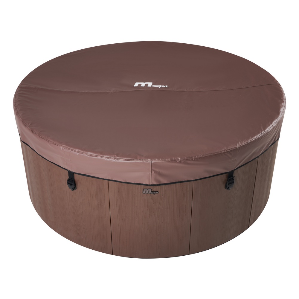 minipiscina-idromassaggio-rotonda-marrone-182-cm-full-optional-cover