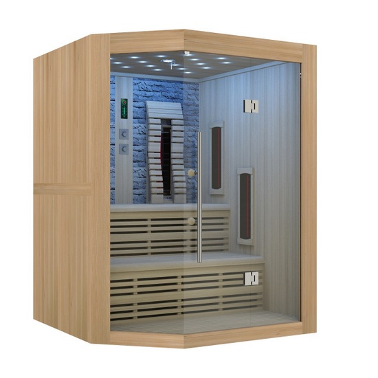 BR Bringer Infrarotheizung in Marmor Optik - 800 Watt - mit Thermostat