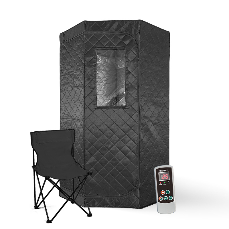 Sauna Infrarossi portatile 90x90 cm con 6 irradianti e cromoterapia SN108