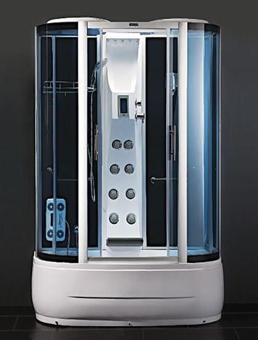 Cabina con vasca idromassaggio