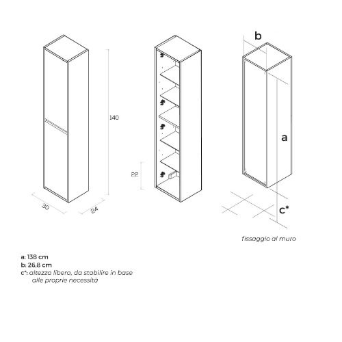 Mobile bagno Giusy2 cm 120 doppio lavabo con 4 ante o 4 cassetti