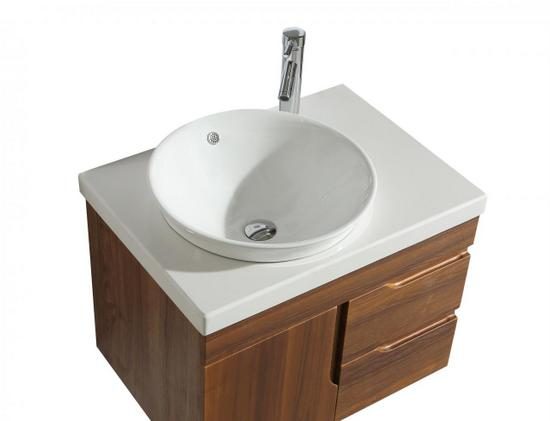 Mobile bagno sospeso Aurora disponibile in 6 misure con specchio led lavabo  e colonna in omaggio