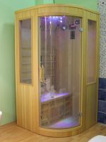 Sauna Finlandese per due persone 100x100 con cromoterapia due posti new