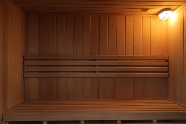 Sauna finlandese 153x110 200x175 per 3 persone con stufa Sawo termometro in  legno Hemlock