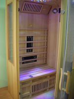 Sauna Finlandese 120x100x190 per 2 Persone con Infrarossi